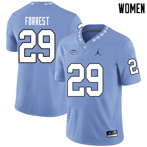 Jordan Brand Women #29 Will Forrest North Carolina Tar Heels College Football Jerseys Sale-Carolina